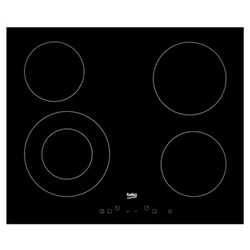 BEKO Ugradna ploča HIC 64402 X, Staklokeramička, 4 grejne zone, Crna