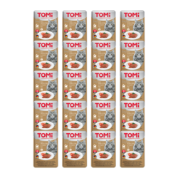 TOMI GF Cat Sosić u želeu za mačke, Živina i paradajz, 100g, 20kom