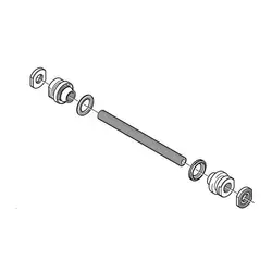 KONUS I OSOVINA ZA SHIMANO WH-R550-F 108mm