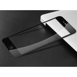 Kaljeno zaščitno steklo 3D Full cover za mobilni telefon Apple Iphon 7/8 ČRNI+ GRATIS ETUI in Brezplačno poštnino