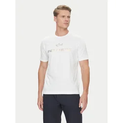 Paul&Shark Majica C0P1239 Bela Regular Fit