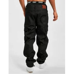 Moške hlače URBAN CLASSICS - Ecko Unltd. Ec Ko - črna - ECKOJS1038