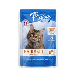 Plaisir CARE sos za mačke - Hairball 12x85g