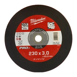 Milwaukee Tanka rezna ploča za metal PRO+ SC41 230 x 3 mm