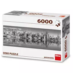 Dino - Puzzle Panorama spodnjega Manhattna - 6 000 kosov