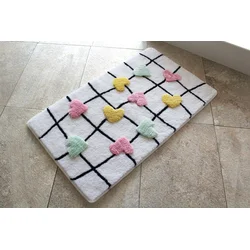 Lessentiel Maison Prostirka za kupatilo 60??x100cm Šarena