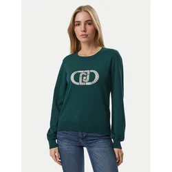 Liu Jo Pulover TF6261 MS63L Zelena Regular Fit