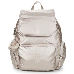 Kipling  Nahrbtniki CITY ZIP S  Srebrna