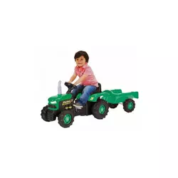 Traktor Dolu sa prikolicom crveni 080530
