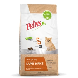 Prins hrana za pse ProCare Mini Lamb&Rice Hypoallergic, 3 kg