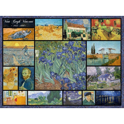 Grafika Puzzle kolaž - Vincent Van Gogh 2000 kosov