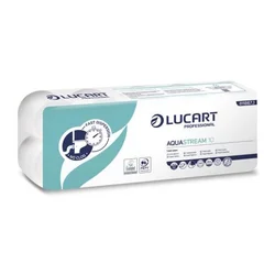 Lucart Lucart Aquastream 10, dvoslojni toaletni papir u rolni, 22 m, 10/1