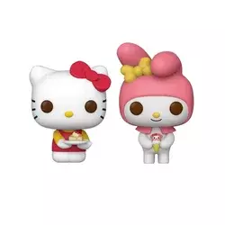Bobble Figure Hello Kitty POP! - 2 Pack - Hello Kitty And My Melody
