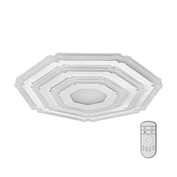 Rabalux Taneli plafonjera LED 41W 3000K-6500K sedmougao