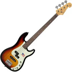 SX SBF2X 3-Tone Sunburst Električna bas kitara