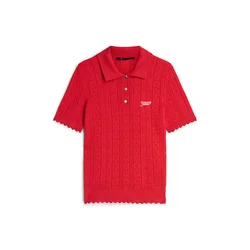 Tommy Jeans Pulover rdeča