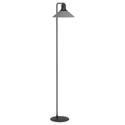 EGLO Podna lampa ABREOSA E27 151 cm siva/crna 99513
