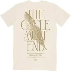 Sleep Token The Cycle Must End (Back Print) Natural XL Majica