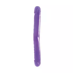 Dupli silikonski dildo ljubieaste boje SEVCR00908