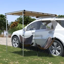 Tenda za kamp-prikolicu i karavan 1,2 x 2 x 2,15 m bež