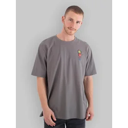 Hurley ETAM Cat T-Shirt dark stone grey