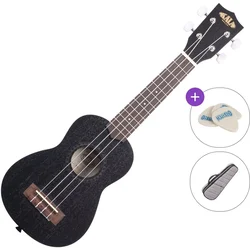 Kala KA-15S Basic SET Black Soprano ukulele