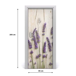 tulup.si Nalepka na vratih Lavender 85x205 cm