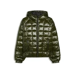 Bershka Prehodna jakna temno zelena