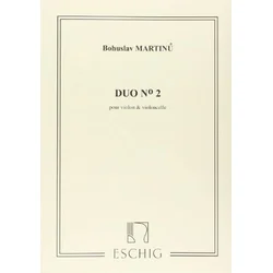 MARTINU:DUO NO.2 VIOLIN & VIOLONCELLO