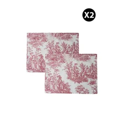 Aberto Design Set podmetača za ručavanje BST057, 2 komada, 44x33 cm, Bordo