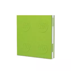 LEGO Bilježnica s gel olovkom u obliku kopče - svijetlo zelena