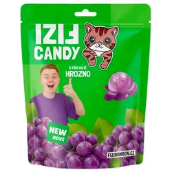 Fizi sočni bonboni - Grozdje 98g