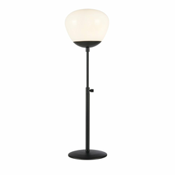 Črno-bela namizna svetilka (višina 60 cm) Rise - Markslöjd