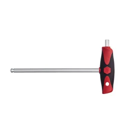 Wiha imbus sa T ručkom comfortGrip sa kuglom, mat hromiran, 4 mm ( W 28373 )