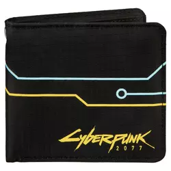 Novčanik Cyberpunk 2077 Hack Wallet Black/Yellow/Blue