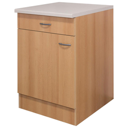 FlexWell Kuhinjska Spodnja Omarica Nano, Barva Bukve