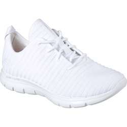 SKECHERS ženski fitnes čevlji FLEX APPEAL 2.0, beli