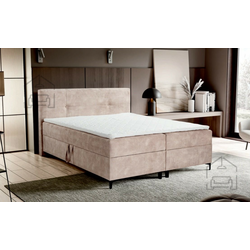 Boxspring postelja Haga - 180x200 cm