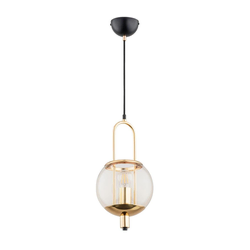 Luster na sajli LERANS 1xE27/60W/230V