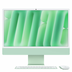 24-inčni iMac M4 sa 4,5K Retina displejom, 10-jezgarnim CPU-om, 10-jezgarnim GPU-om, 16GB objedinjene memorije i 512GB SSD - Green