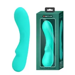 Vibrator Pretty love Matt, 19cm, Tirkizni