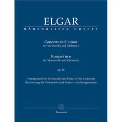 ELGAR:KONZERT IN E-MINOR CELLO AND PIANO OP.85