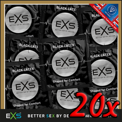 EXS Black Latex 20 pack