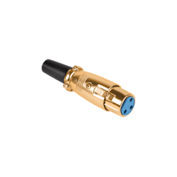 LP Ženski mikrofonski vtič GOLD