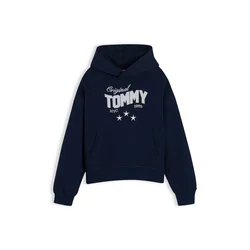 TOMMY HILFIGER Majica mornarska/bela