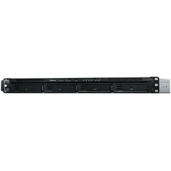 Synology RackStation RS1619xs+,1U, Intel Xeon D-1527; 4C 2.2/2.7 (turbo) GHz; 8 GB DDR4 ECC UDIMM, 4x mem. slots, up to 64GB; 4 x drive bays (HS); 2x