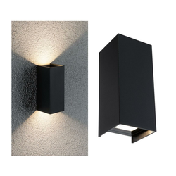 Paulmann 94326 - 2xLED/2,8W IP44 Spoljašnje zidno svetlo FLAME 230V