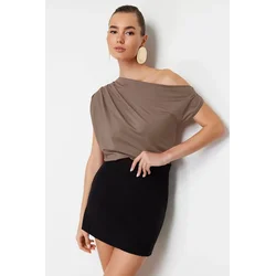 Trendyol Milla Ženska bluza, Bež