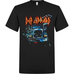 Def Leppard Majica On Through The Night Unisex Black L