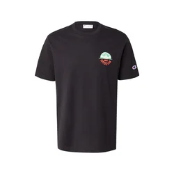 Champion Authentic Athletic Apparel Majica travnato zelena/živo rdeča/črna/bela